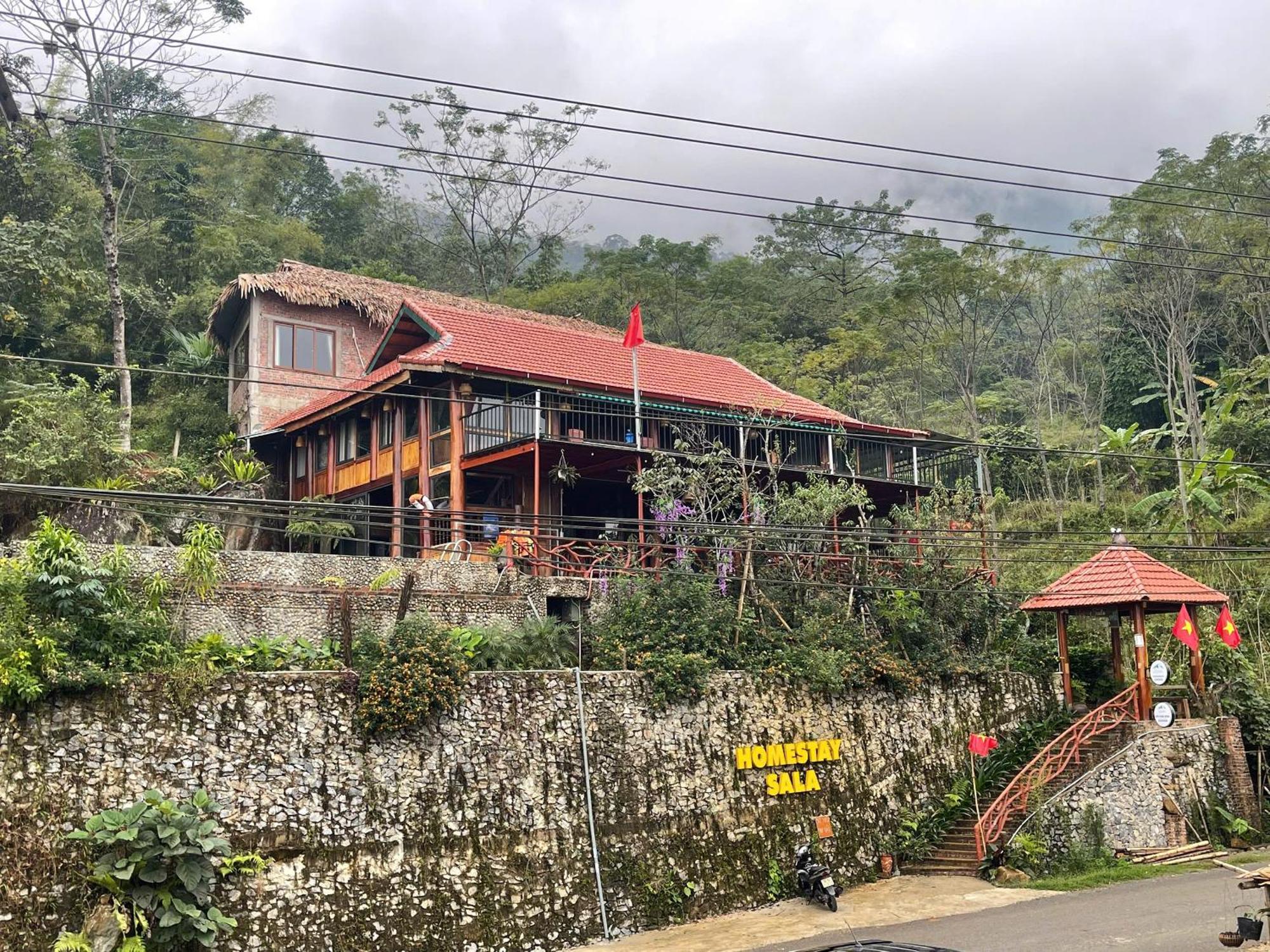 Pu Luong Sala Homestay Huong Ba Thuoc Esterno foto