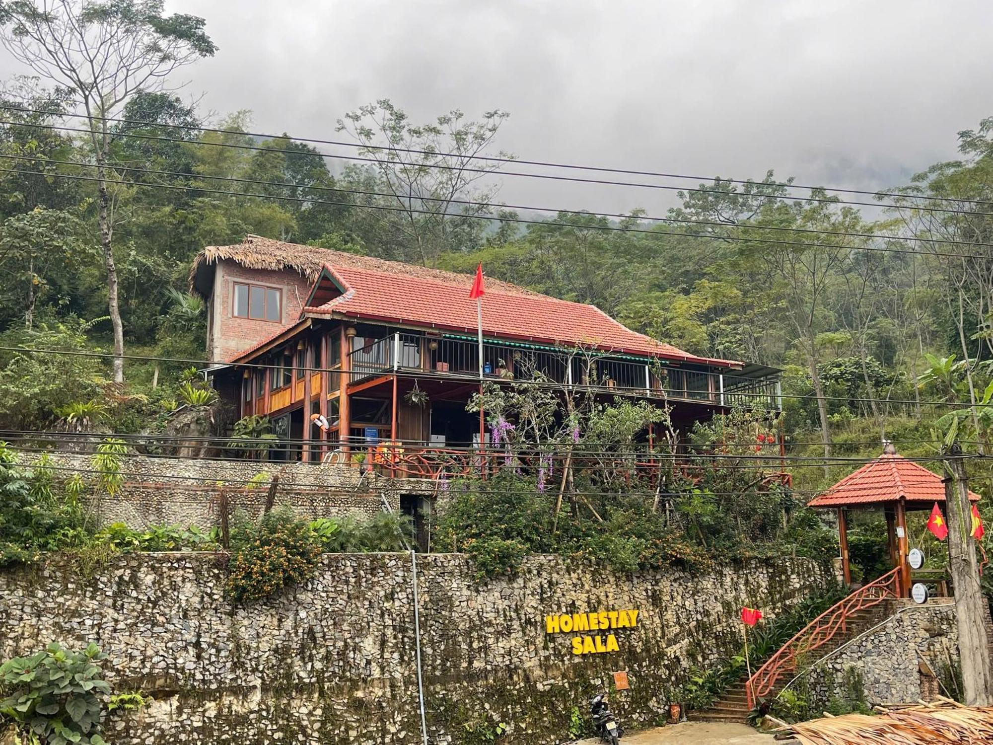 Pu Luong Sala Homestay Huong Ba Thuoc Esterno foto