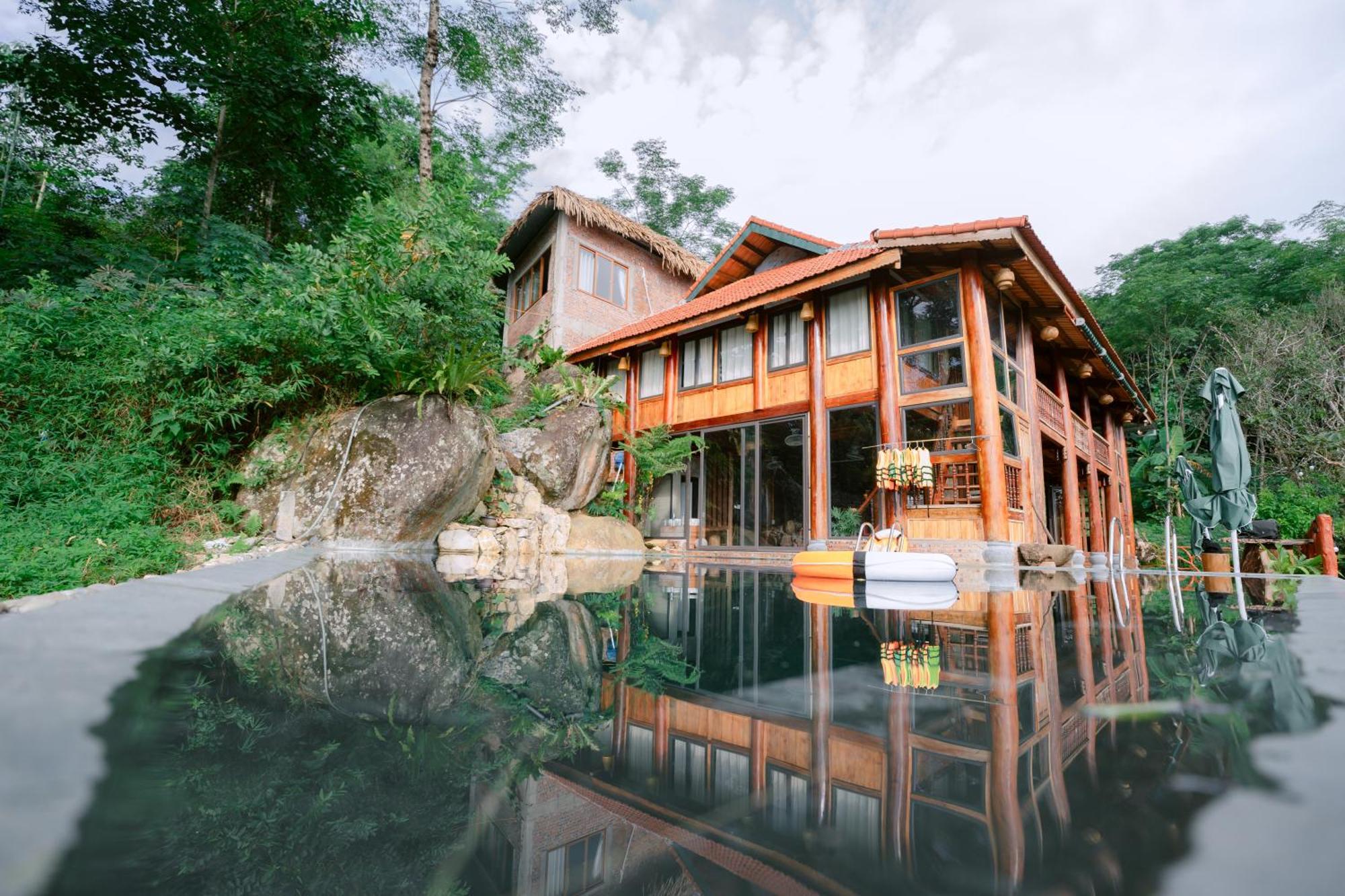 Pu Luong Sala Homestay Huong Ba Thuoc Esterno foto