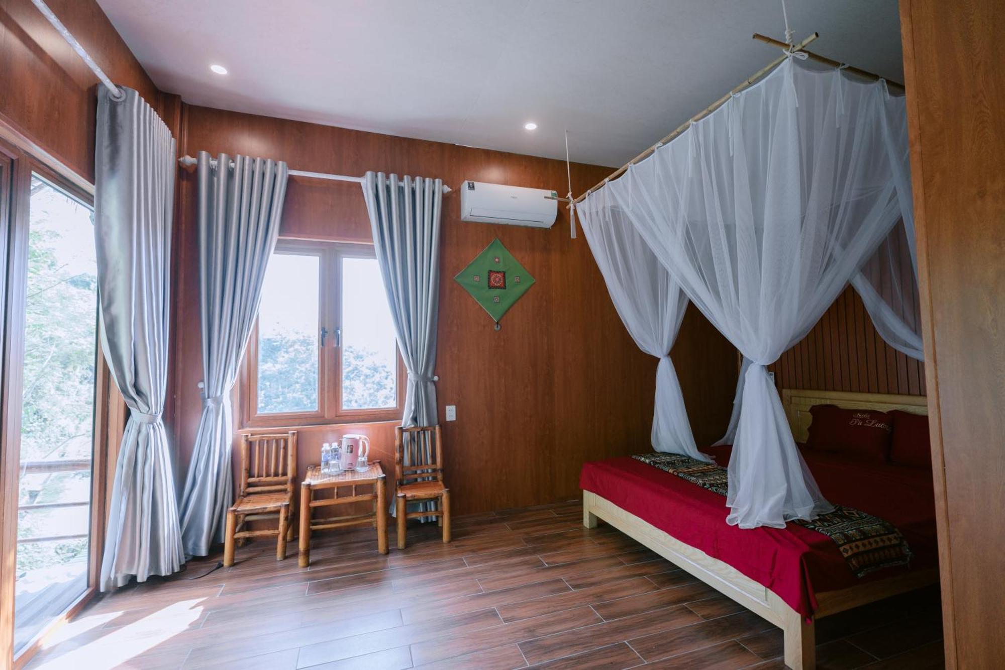 Pu Luong Sala Homestay Huong Ba Thuoc Esterno foto