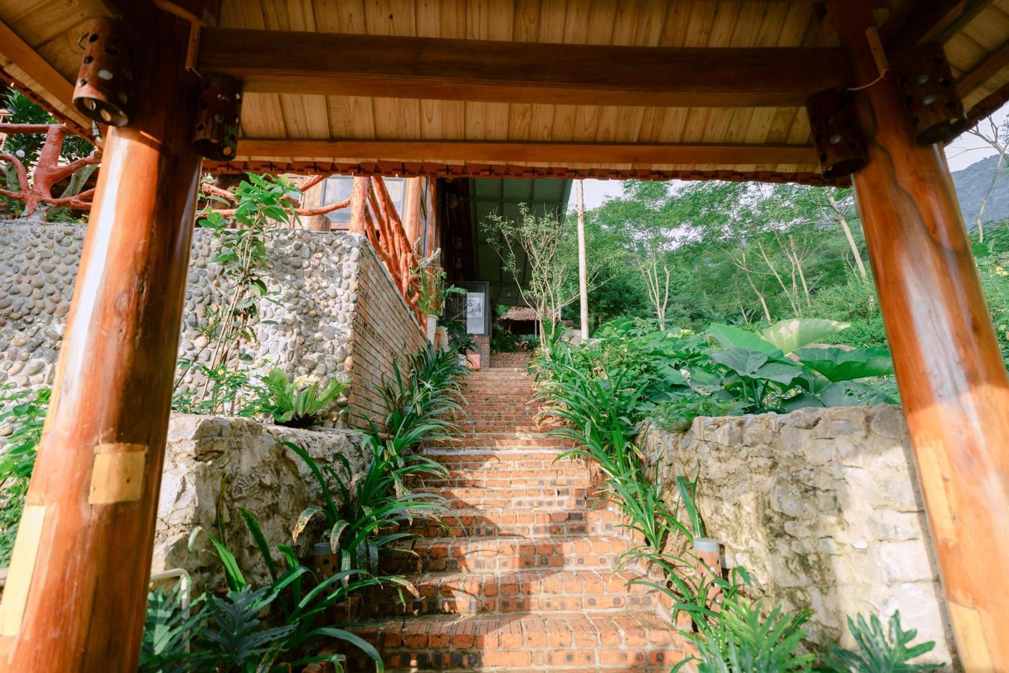 Pu Luong Sala Homestay Huong Ba Thuoc Esterno foto