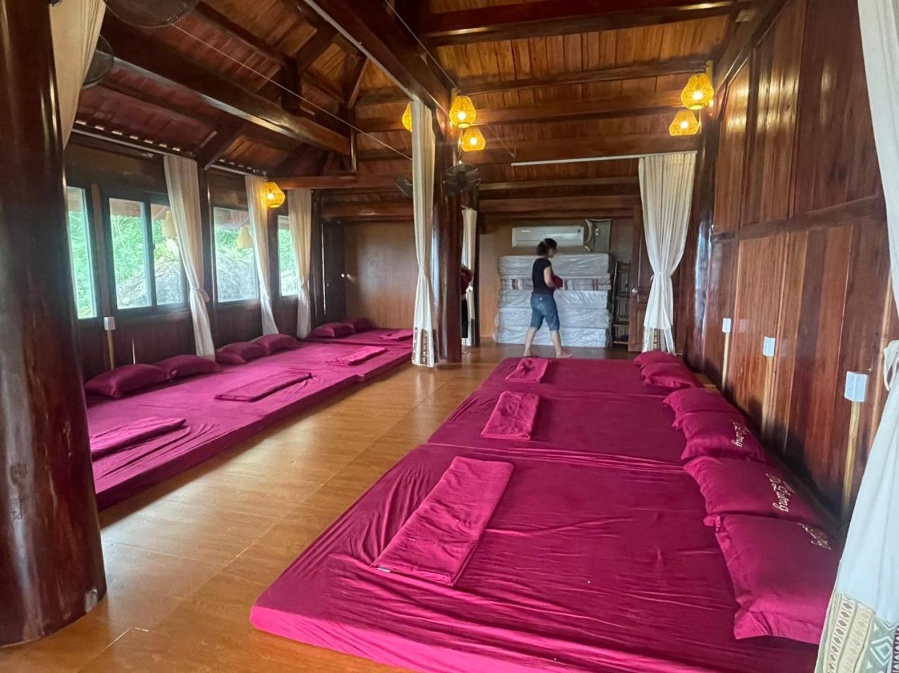 Pu Luong Sala Homestay Huong Ba Thuoc Esterno foto